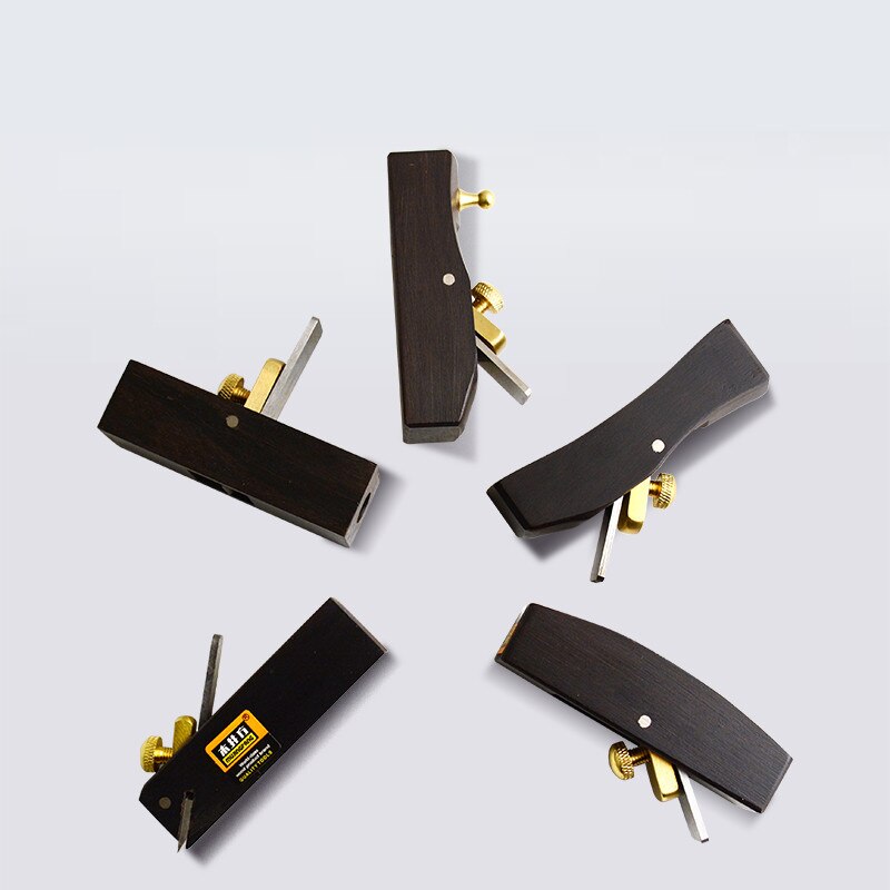 DIY Mini Hand Planes Carpentry Carpenter Ebony Joinery Woodwork Tools 5 pcs Set or 1 Pcs Hand Planer