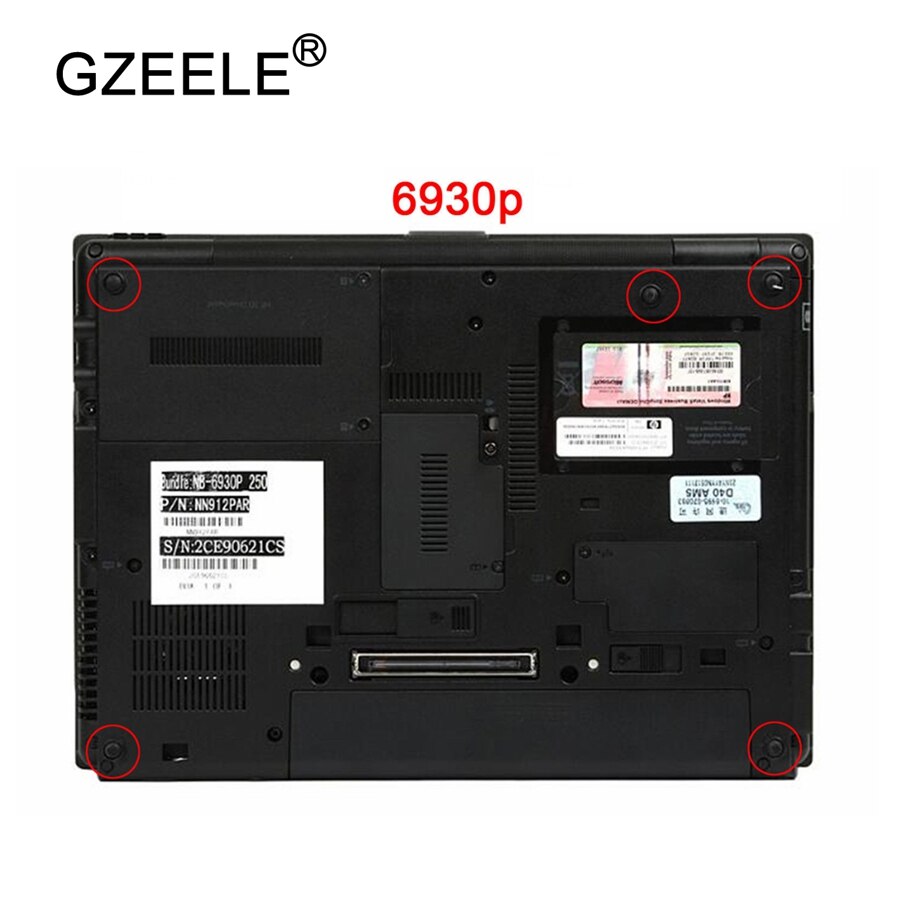 Neue 5 stücke Laptop Gummi Füße Fuß Für HP für Elitebook 6930p 8440p 8440w 8540p 8540w 8730W 8740W Serie BODEN
