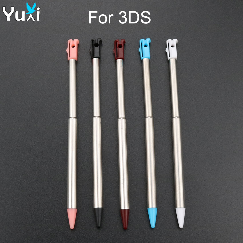 YuXi Metalen Uitschuifbare Stylus Touch Pen voor Nintendo 3DS