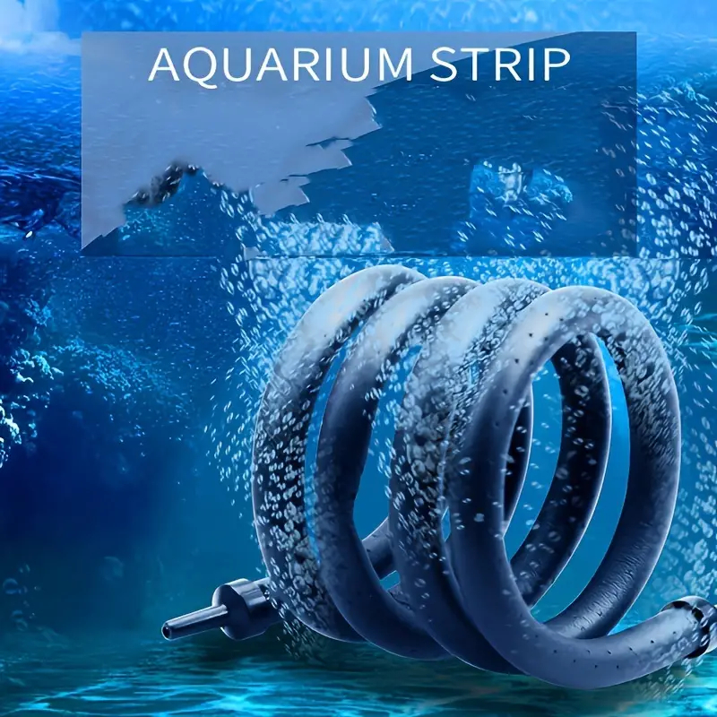 Aquarium Bubble Wand Lucht Gordijn Bubble Muur Luchtbel Bar Flexibele Buigbare Lucht Bubble Rubber Buis Voor Aquarium