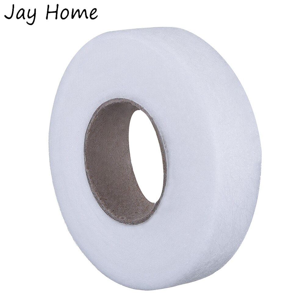 50M Opstrijkbare Zekering Zoom Tape Dubbelzijdig Geen Stitch Naaien Lijm Stof Tape voor Doek Gordijn Ijzer op Fusing Zomen Accessoires