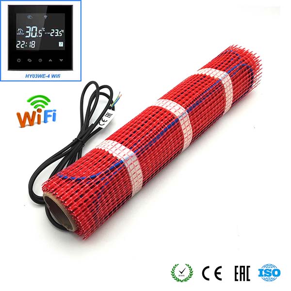 Minco heat 2m x 50cm laatan alla sementin lämmin lattialämmitysmatto 230v 150w
