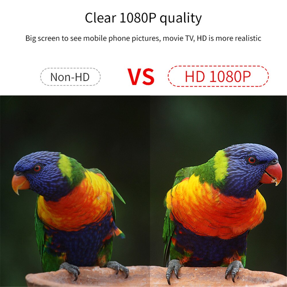 M2 pro tv stick 1080p , drahtloser wlan-display-empfänger für mirascreen, hdmi-kompatibler tv-dongle mit integrierter wlan-antenne für smartphones