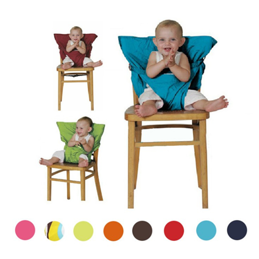 Stol til babyer baby bærbar sæde børn rejser sammenklappelig vaskbar spisning fodring høj stol sikkerhedsseler booster til fodring