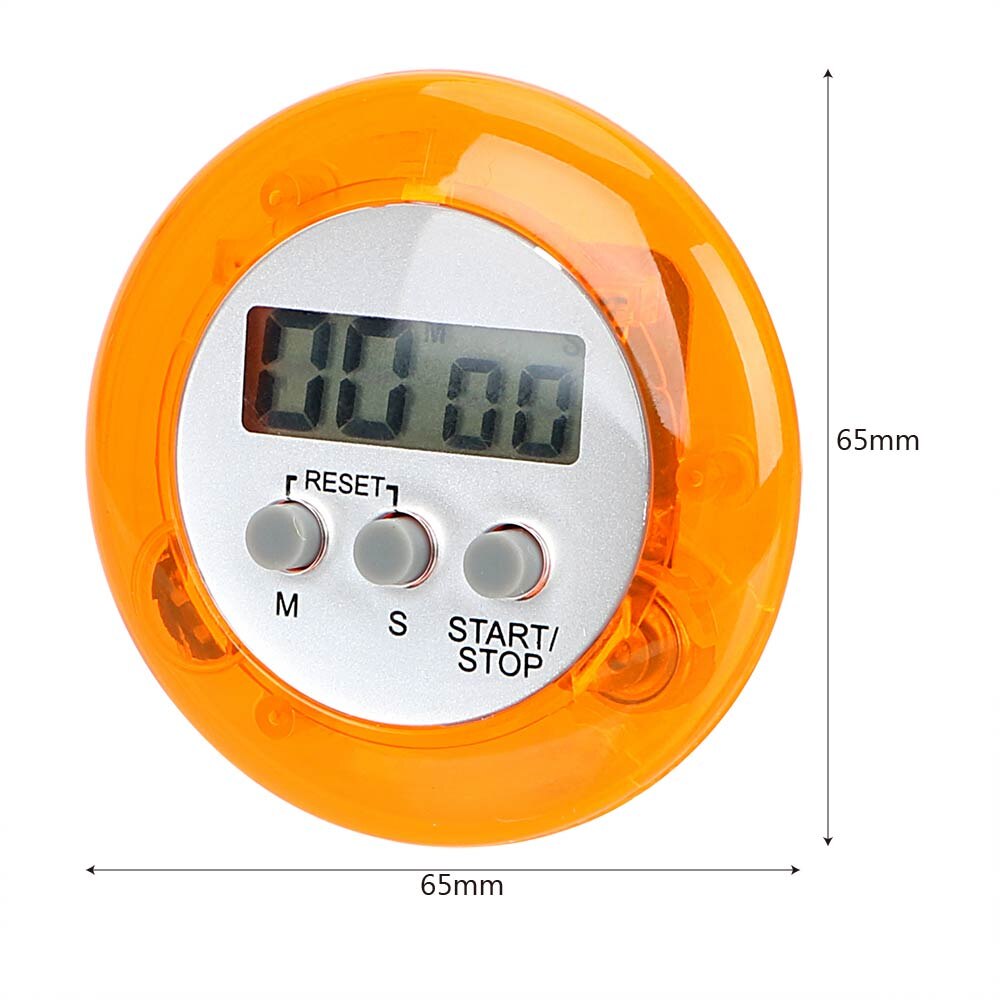 Contador de temporizador de cocina, reloj con alarma de Cuenta atrás práctica de cocina con soporte magnético, temporizador de Cocina Digital LCD