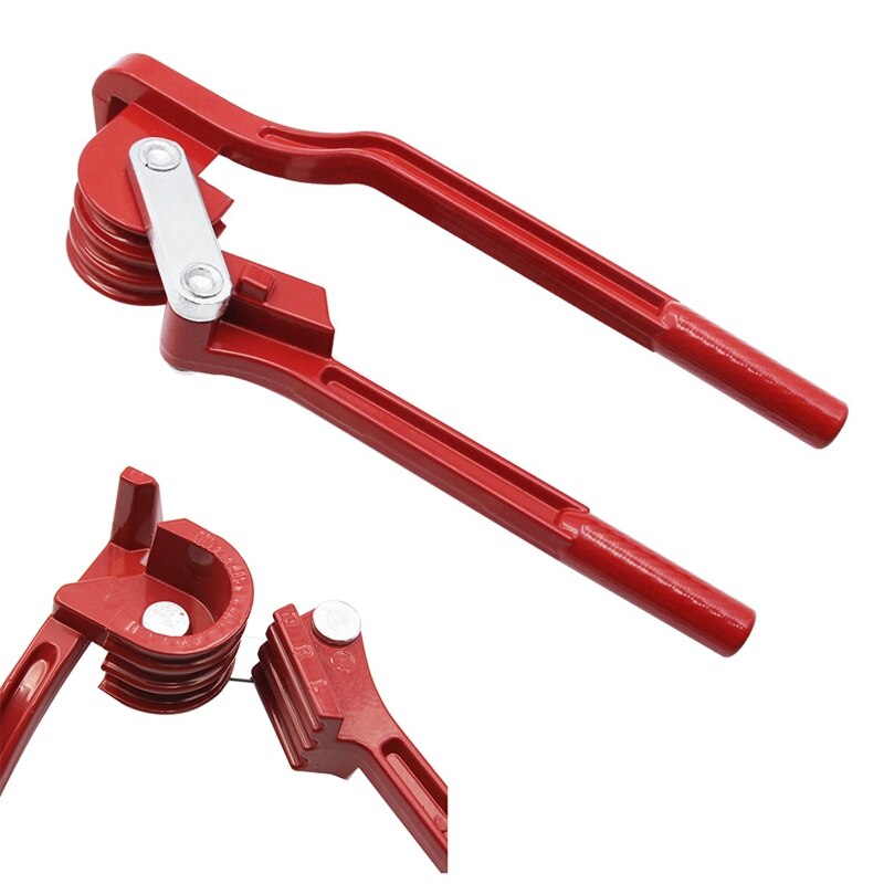 3 In1 Manual 180 Degree Metric Tubing Bender for 1/4 5/16 and 3/8Inch Copper Aluminum Thin Stainless Steel
