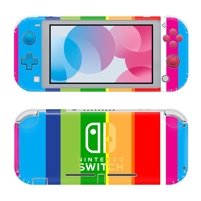 colorful For N intendo Switch Lite Protector Skin Sticker for switch lite pvc viynl skin sticker: TN-NSLite-0058