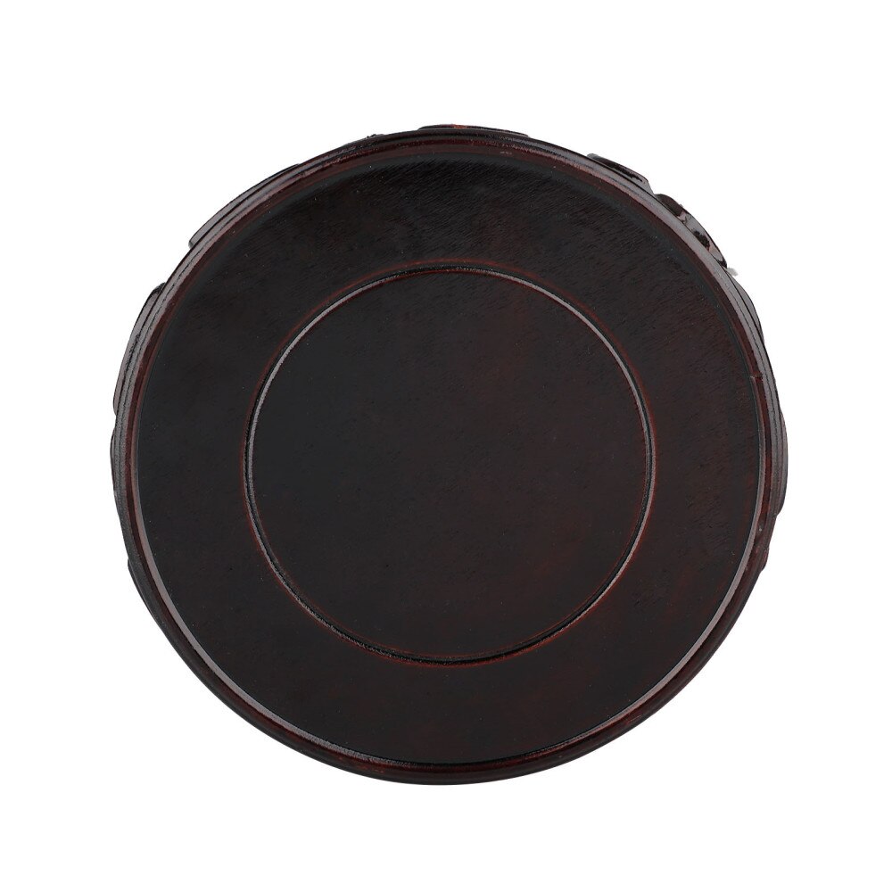 Garden Flower Pot Stand Wooden Plant Stand Flower Pot Base Holder For Gardening Interior Decoration Living Room