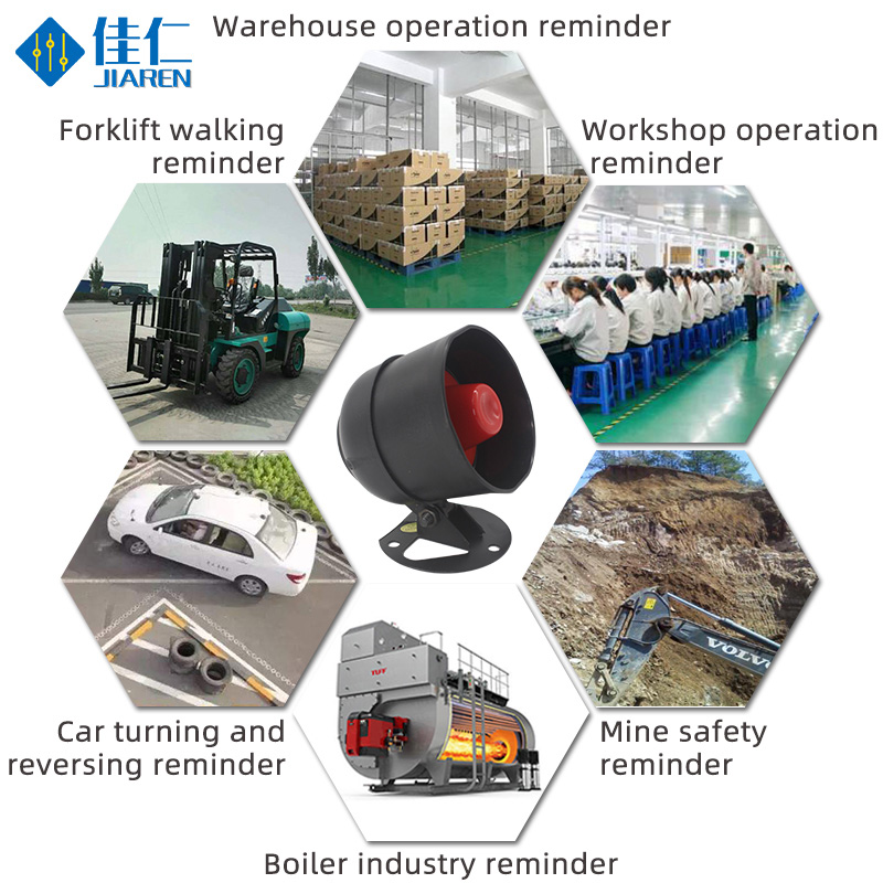 JRHN001 24V 10W Loud Sound Ambulance Police Alarm Siren Speaker With remote control