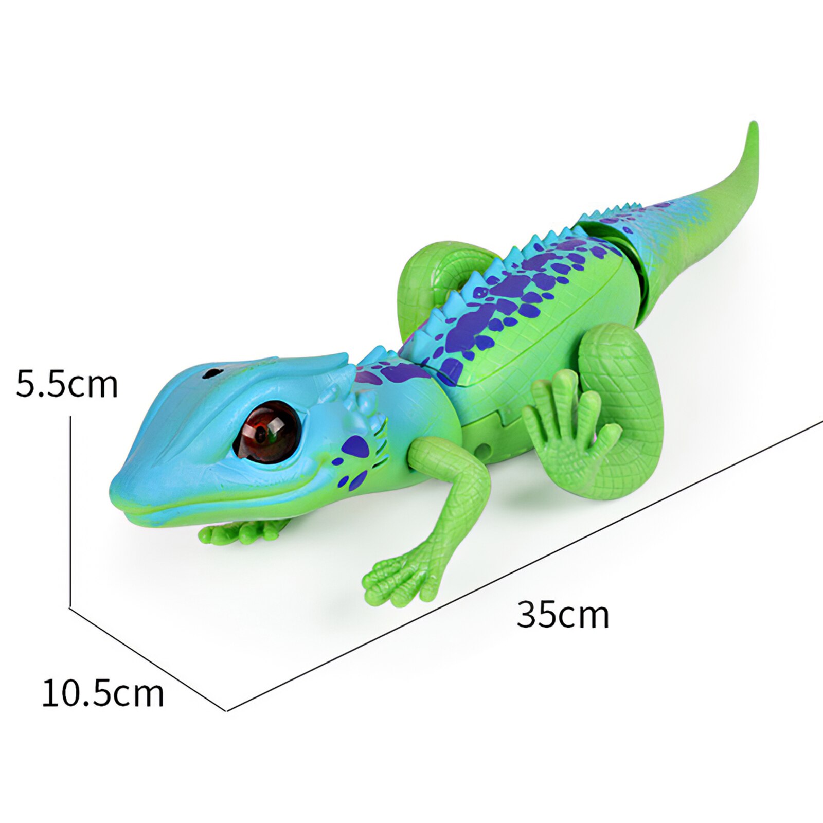 Battery-Powered Robotic Electric With Remote Controller Battery-Powered Robotic Electric For Children Kids Lizard Toy