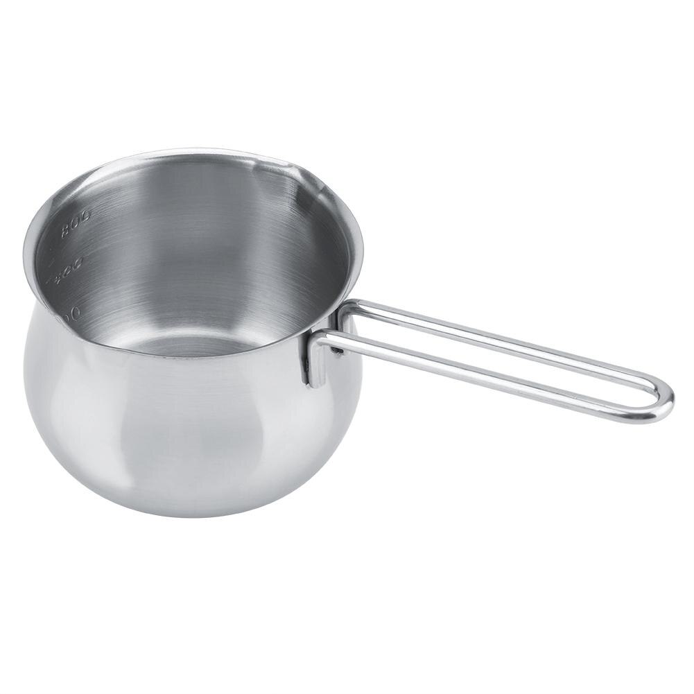 TOPINCN Rvs Melk Pot Boter Chocolade Melting Pot Kaas Bakken Pot