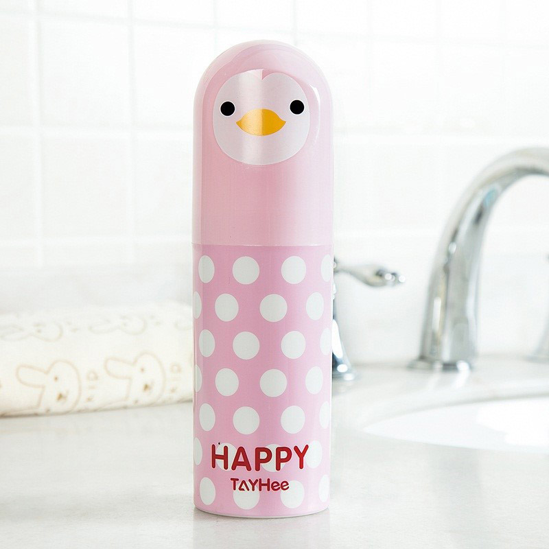 Toothbrush Cup Travel Wash Cup Portable Toothbrush Box Toilet Household Wash Set Cartoon Mouthwash Cup Toothbrush Cup