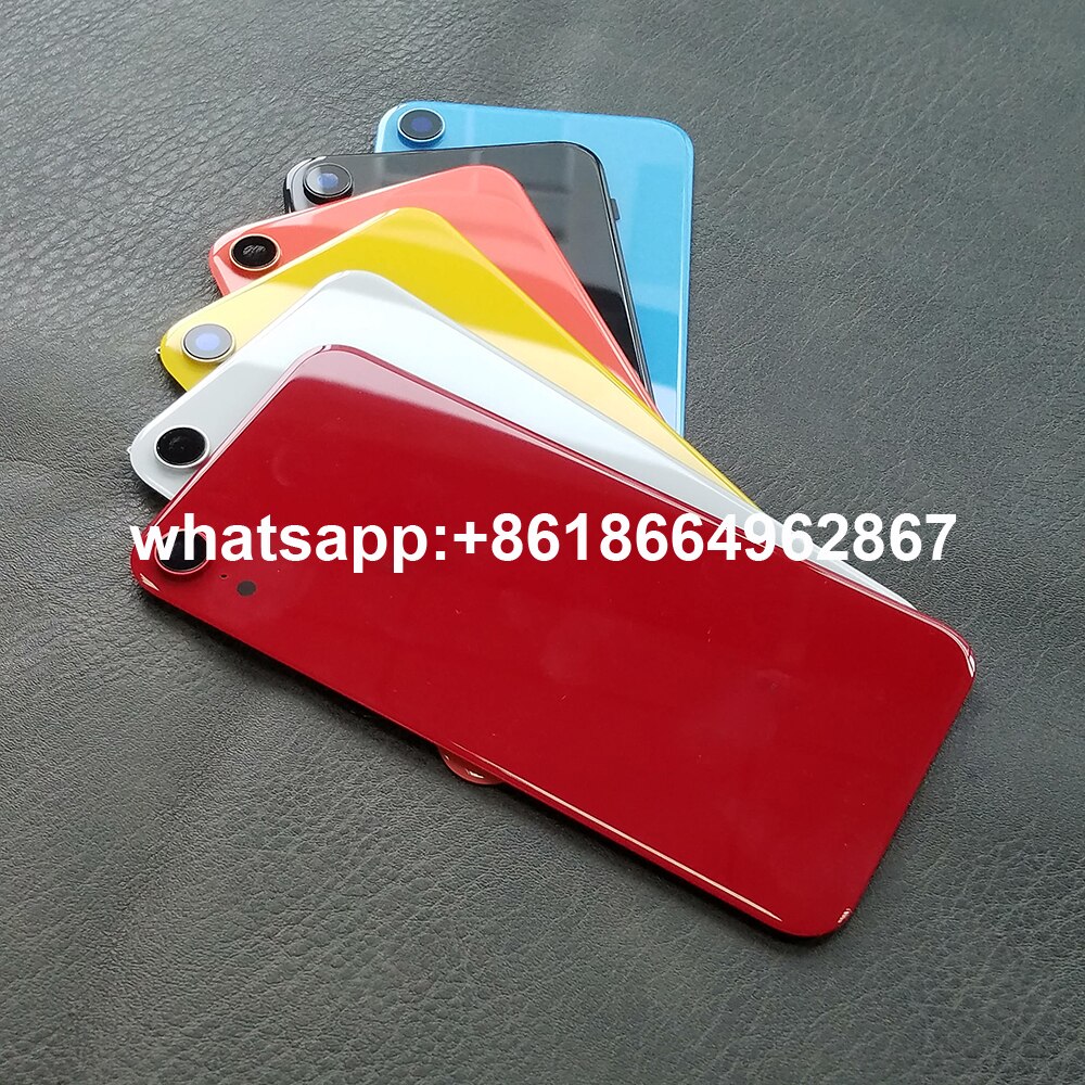 Back Glass Replacement Battery Cover With Camera Lens Back Housing Glass Cover For XR Mobile Phone Housings & Frames