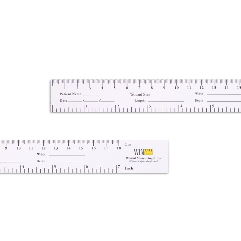 Paper Tape Measure Disposable Wound Measuring Ruler Educare Measuring Tape Wound Measurement Tool Me dical Measurement