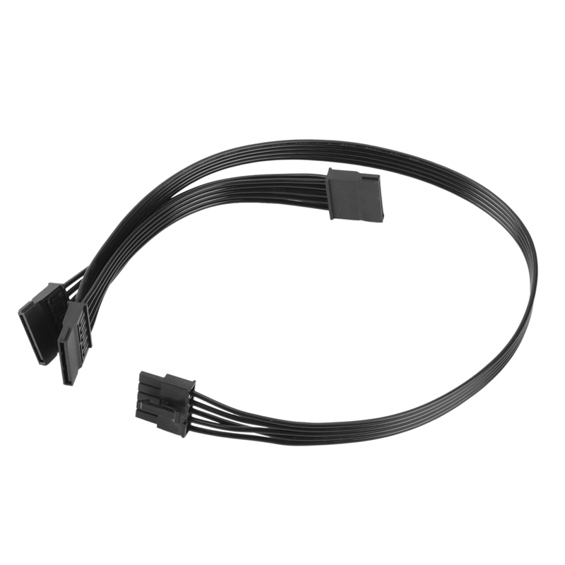 2 Stck 5 Stift zu 3 SATA schwer Antrieb HDD Energie Kabel nur Pro Kühler Meister V550 V650 V750 V850 V1000 Ular Energie liefern