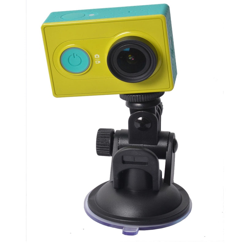 Universal Mini Car Suction Cup Mount Tripod Holder Car Mount Holder for Car GPS DV DVR Xiaomi yi 4k Action Camera Accessories
