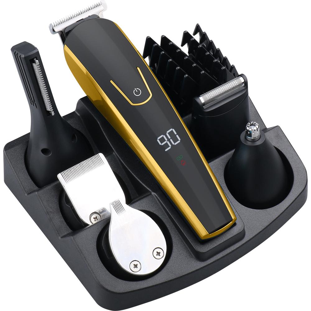 &quot;Tondeuse Professionele Tondeuse Elektrische Hairclipper Elektrische Shaverbeard Trimmer Man Scheren Machine Cut Nose Elektrische&quot;: yellow