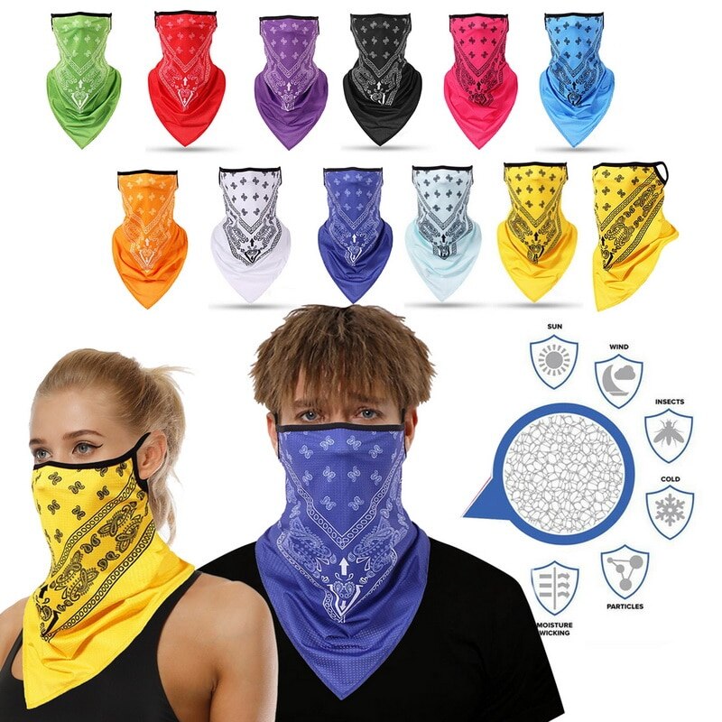 Sacrf-bufanda de Tubo Bandana para hombre y mujer, pañuelo deportivo a prueba de polvo para pesca al aire libre