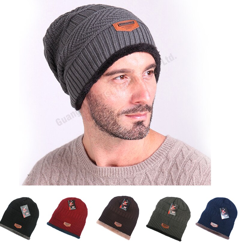 Heren winter hoeden en caps winter cap mannen vrouwen winter gebreide hoeden brandes winter unisex cap mutsen