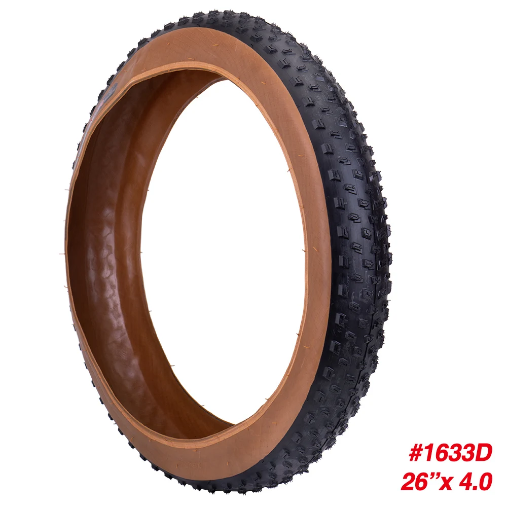MTB Sand Beach Bike Tyre Durable Grippy 20x4.0 3.0 26x4.0 Snow Riding Fatboy Big Tire Extra Wide 60TPI Foldable CLINCHER: WHITE