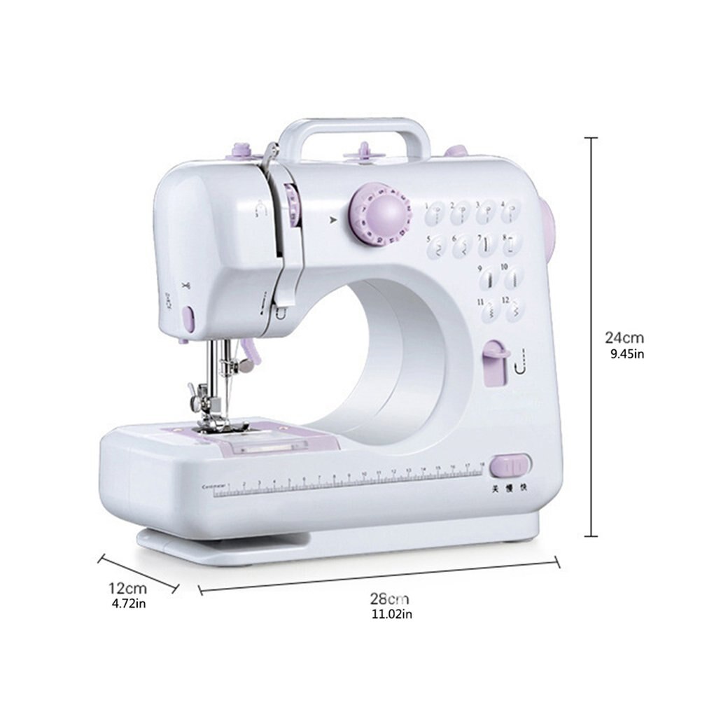 Practical Electric Sweing Tailor Small Household Electric Mini Multifunction Portable Sewing Machine
