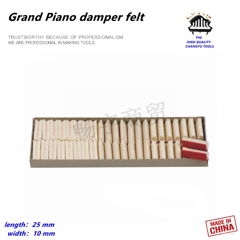 Pianon viritystyökalut tarvikkeet flyygelin vaimenninhuopa basso/diskantti/altto/tenorikolmio villa/kukkiva it/slot villa piano -osat