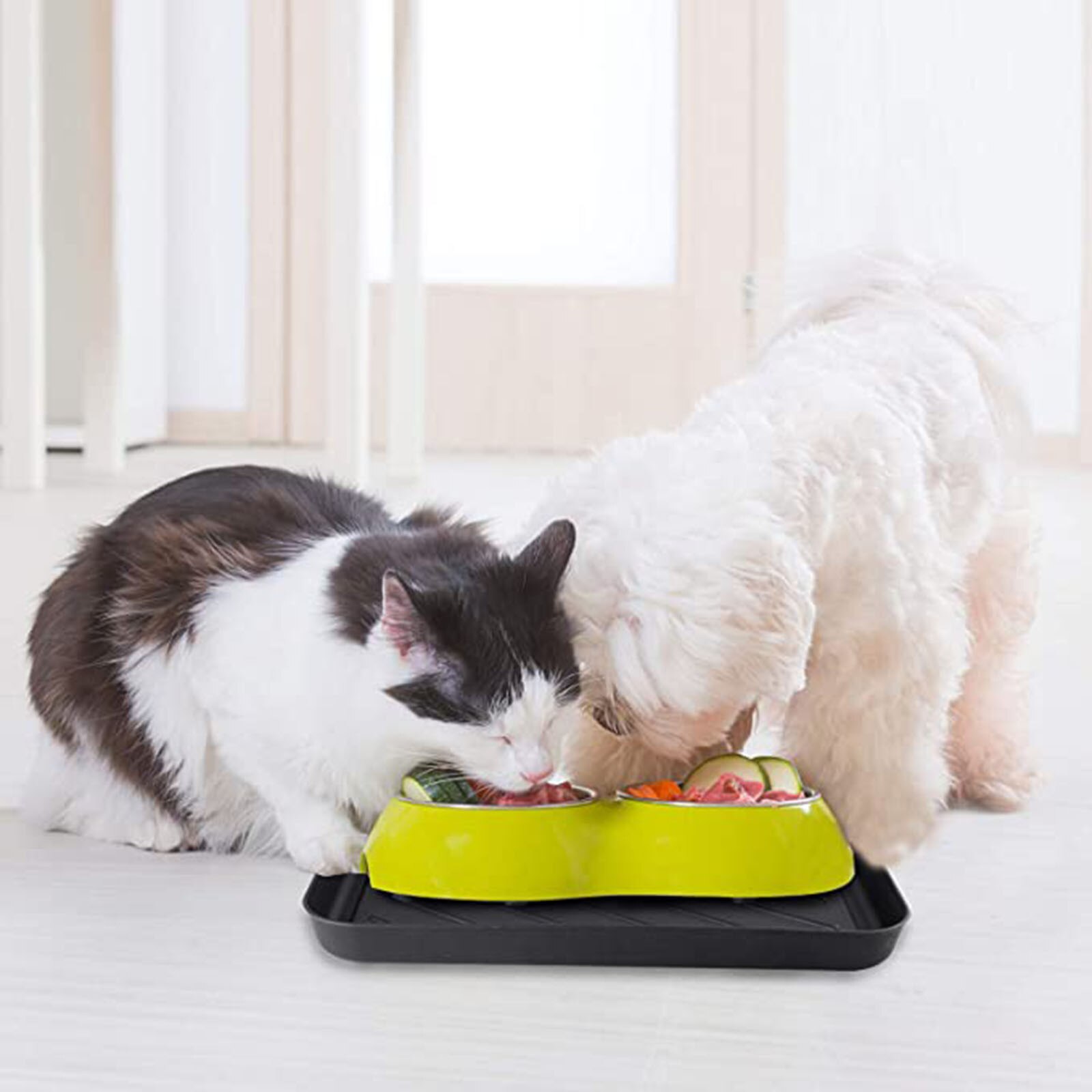 Boot Tray Floor Protection Pet Bowls Paint Dog Bowlsgarage Indoor Outdoor Placemat Dog Feeding Placemat Easy Washing