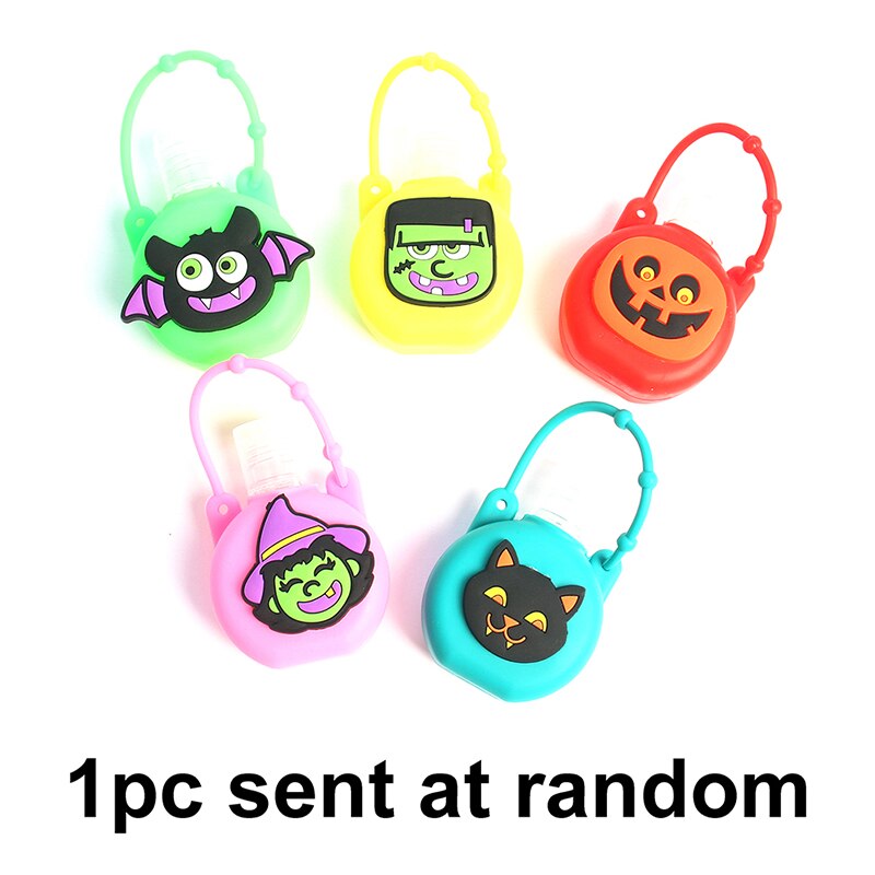 1PC 30ml Halloween Silikon Mini Hand Sanitizer Hand Gel Halfter Tragbare Sicher Gel Halfter Reise Shampoo Seife Spender flasche: RC1