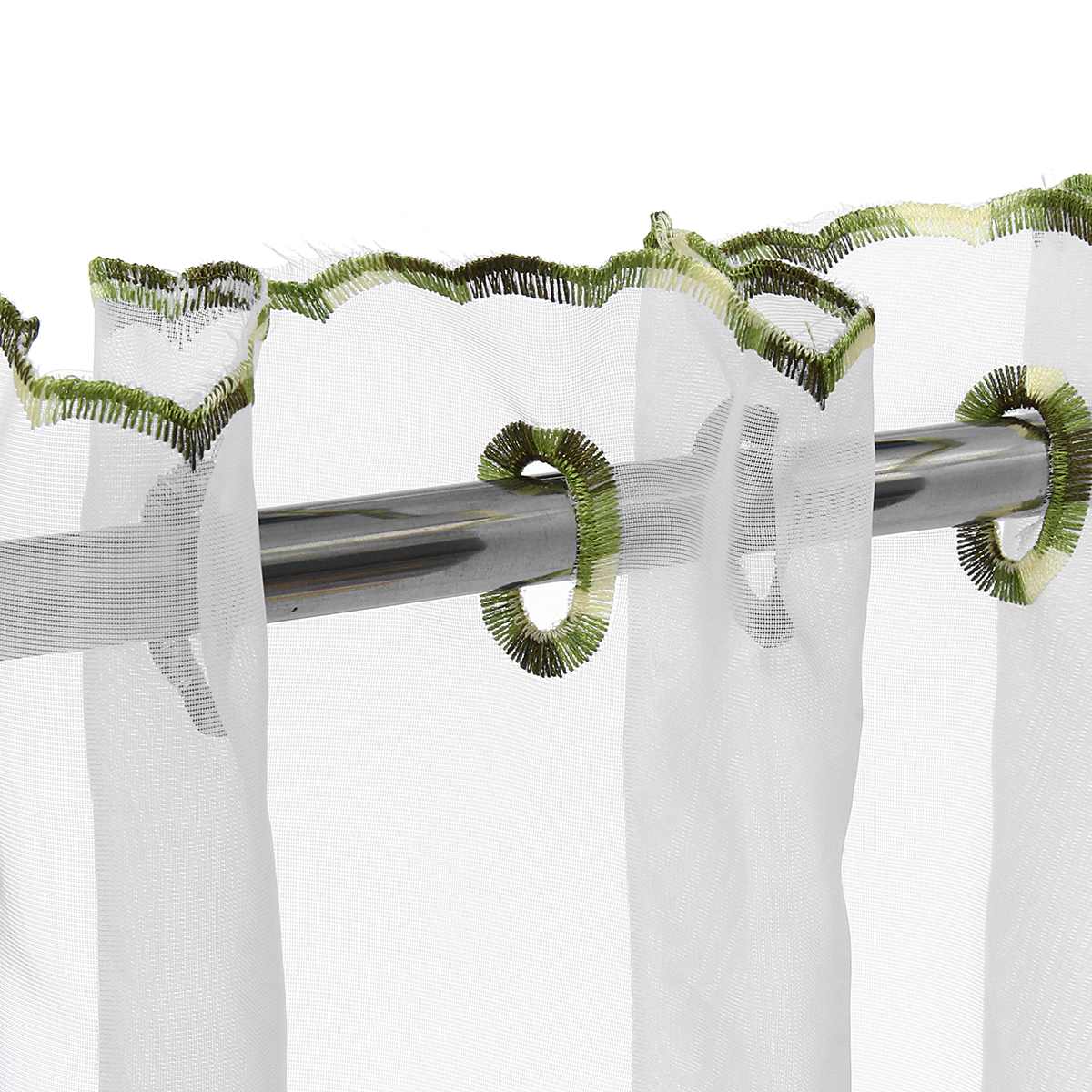 Geborduurde bloemen tule gordijn voor raam gordijnen voor woonkamer de slaapkamer pastorale tule gordijnen stoffen gordijnen