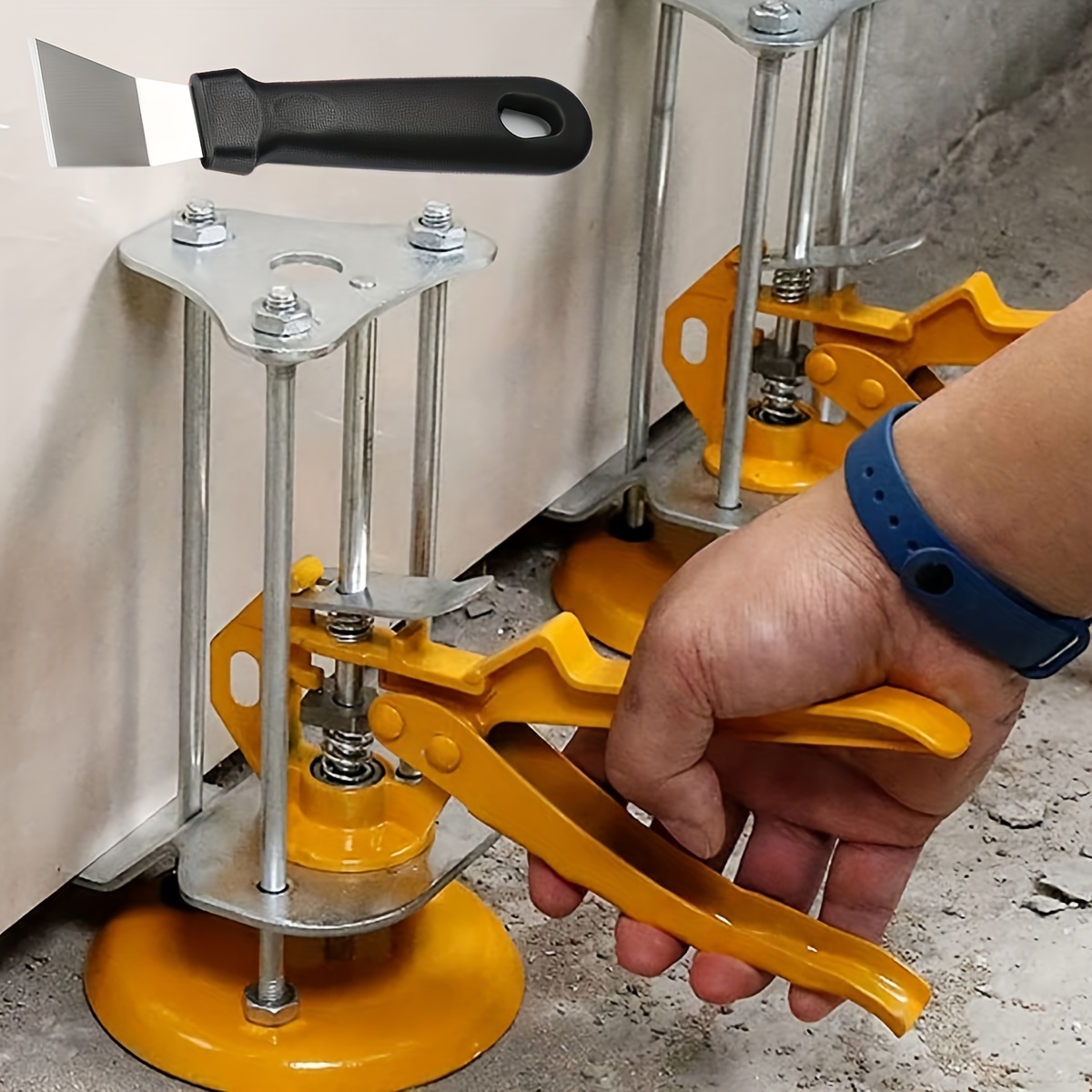 Arbeits sparender Arm heber Trockenbau Aufzug für Wandfliesen-Ortung Multifunktions-HöHenne verstellung Hub vorrichtung Paneel Hub schrank