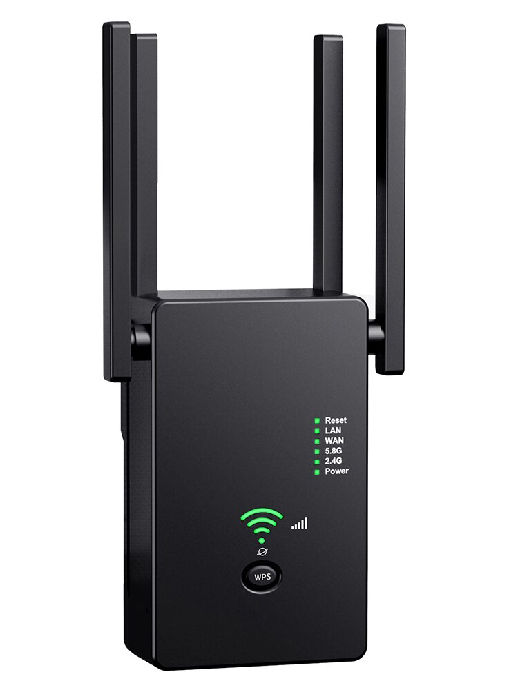 1200Mbps Mini Gigabit Wifi Router Dual Band 2.4GHz&5.8GHz Wifi Repeater Signal Booster Powerline adapter Extender Wireless AP