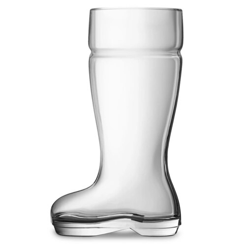 Vaso de cerveza con forma de botas creativas, vaso transparente de cerveza de tiro, vaso de jugo de caramelo KTV, vaso de cerveza especial lindo: 1000mL