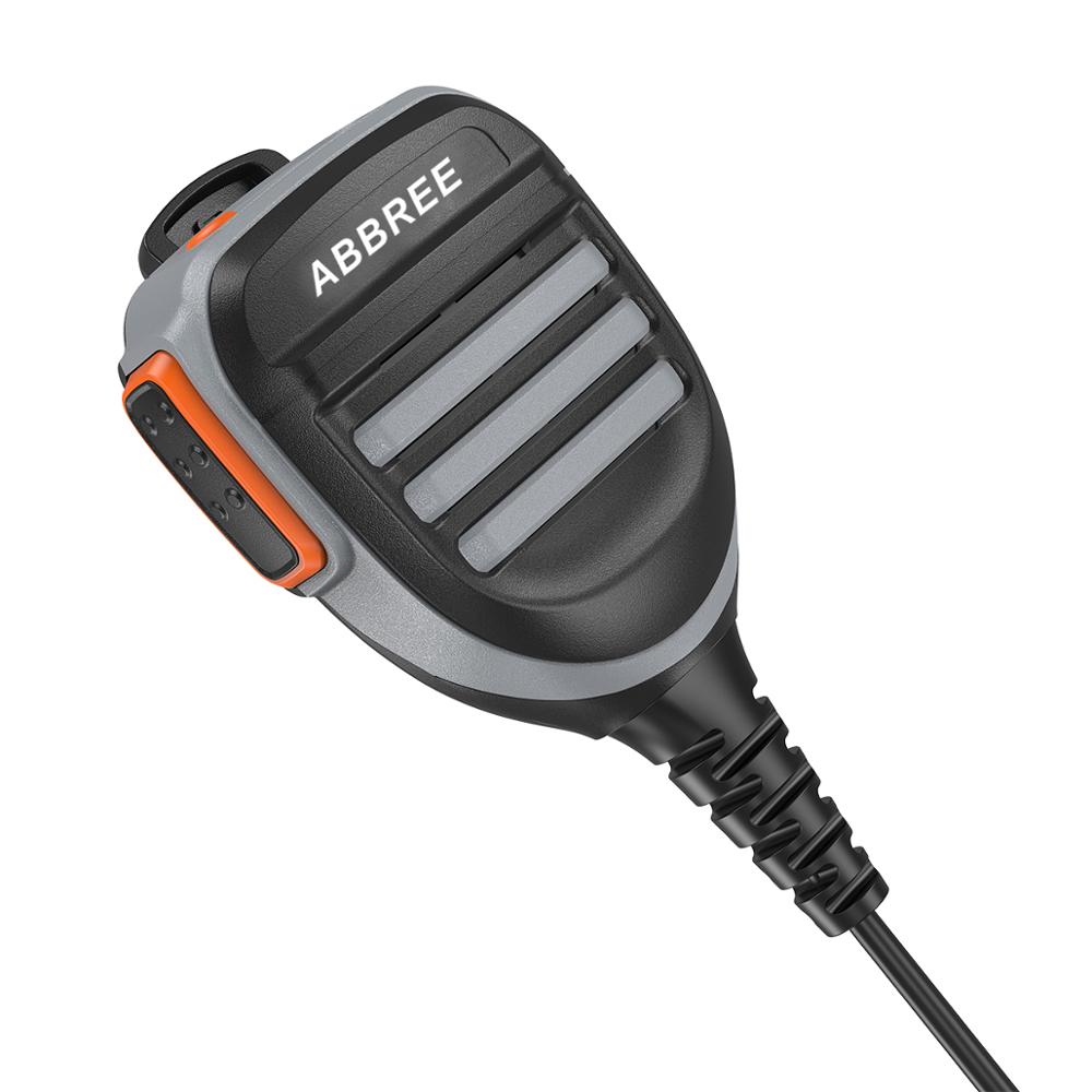 Abbree – haut-parleur AR-780 PTT étanche à distance, Microphone pour Radio bidirectionnelle Baofeng UV-5R BF-888S UV-10 UV-13PRO AR-518