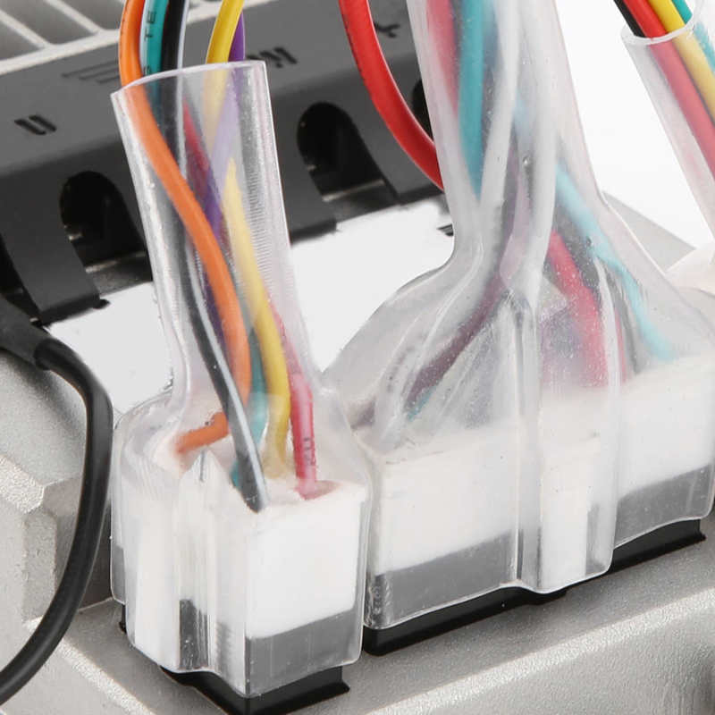 Electric Bike Motor Brushless Controller 34V/48V Electric Bike Controller Box Heat Dissipation for Electric Bike