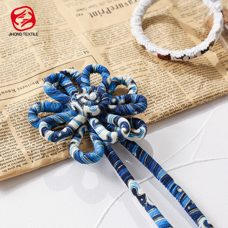 8Mm Japanse Ronde Touw Voor Kimono Accessoires Decoratie Lanyard Diy Handgemaakte Haaraccessoires Huisdier Touw Materiaal