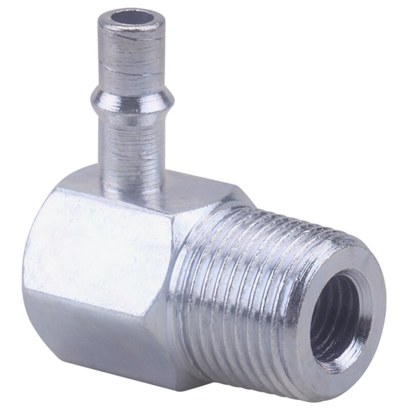 Intake Manifold Vacuum Fitting 90 Degree 3/8 NPT-1/4 Hose Nipple 4535Z: Default Title