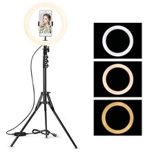 12" LED Ring Light with Hold Selfie Light Ring Lamp Photograghy Ringlight Lighting Kit