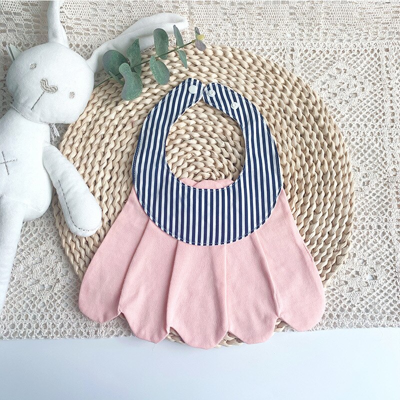 Bavoir en coton pour bébé, joli nœud papillon, serviette de salive pour garçons et messieurs, col en dentelle pour filles: 9