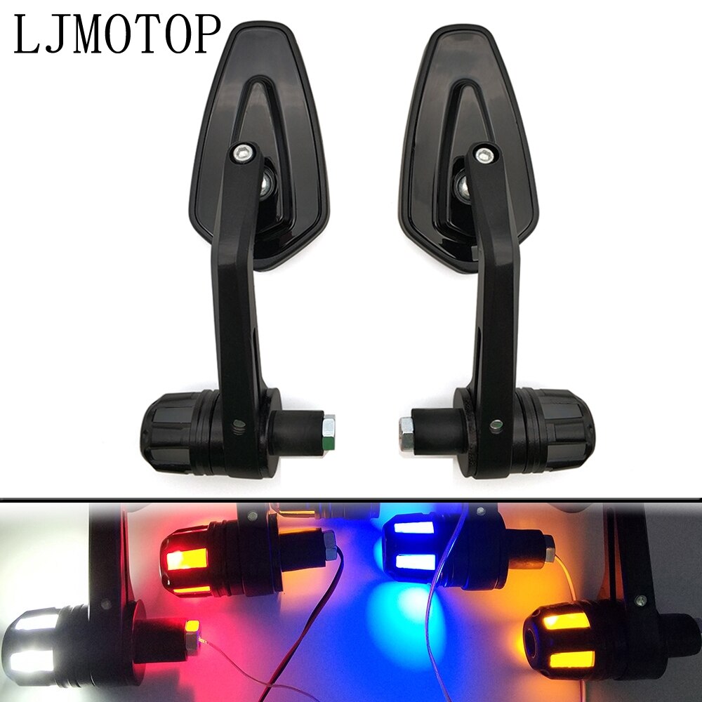 Lusterko motocyklowe z kierunkowskazem doprowadziło dla Kawasaki VERSYS 650cc ZG1000 CONCOURS ZRX1100 / 1200 KLZ1000 Versys