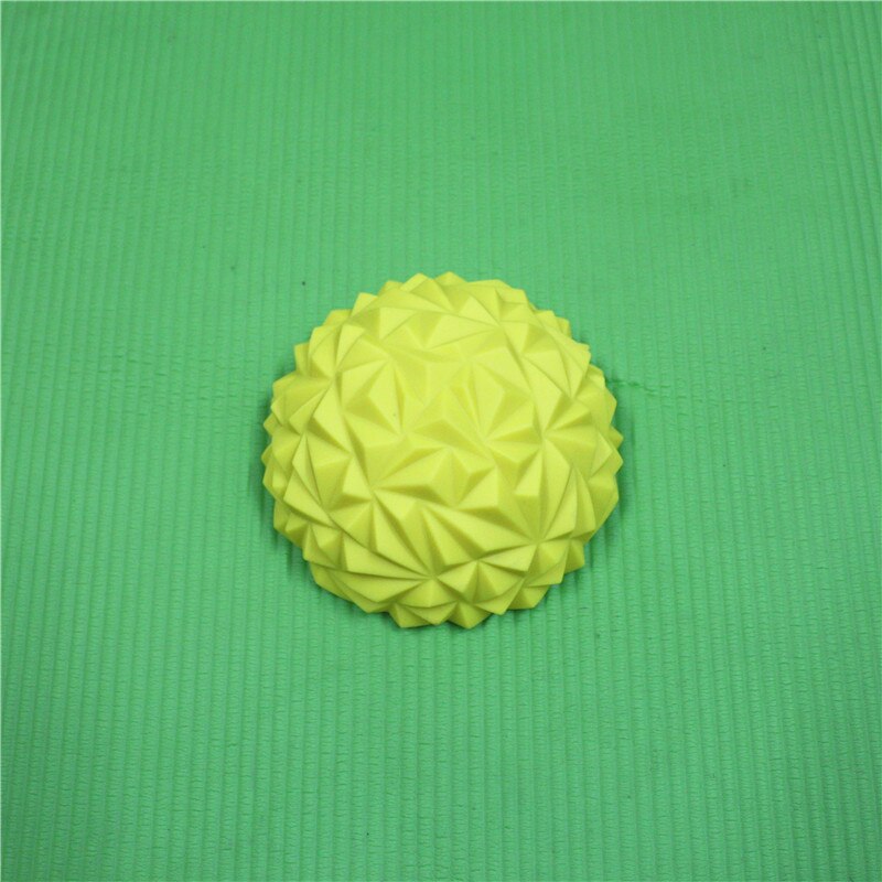 Yoga Half Ball Physical Fitness Appliance Exercise balance Ball point massage stepping stones bosu balance pods GYM Pilates: yellow