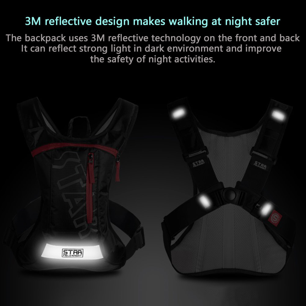 Motorcycle Riding Hydration Backpack MTB Off Road Waterproof Motocross Water Bag Reflective Motorbike Tool Bag High Capacity 2L