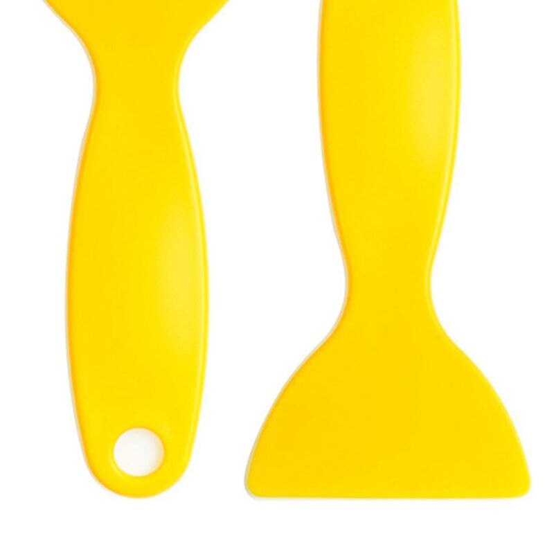 Vinyl Film Wrap Yellow Plastic Foils Cleaner Scraper Air Bubble Remover Stickers Install Tools Car Auto Styling Squeegee
