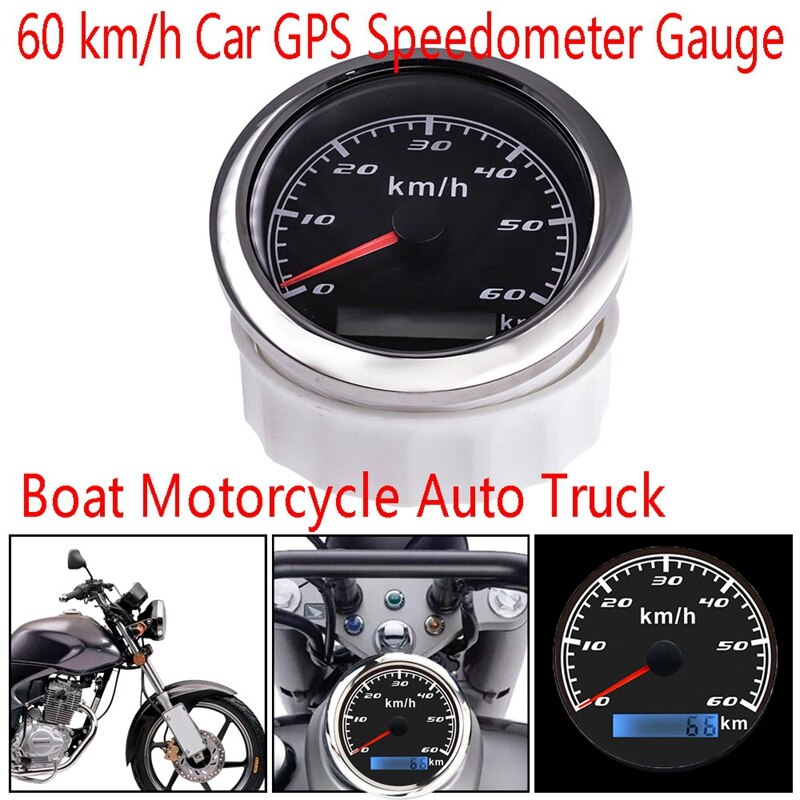 60 Km/h Auto Gps Snelheidsmeter Gauge 60 Km/h Boot... – Vicedeal