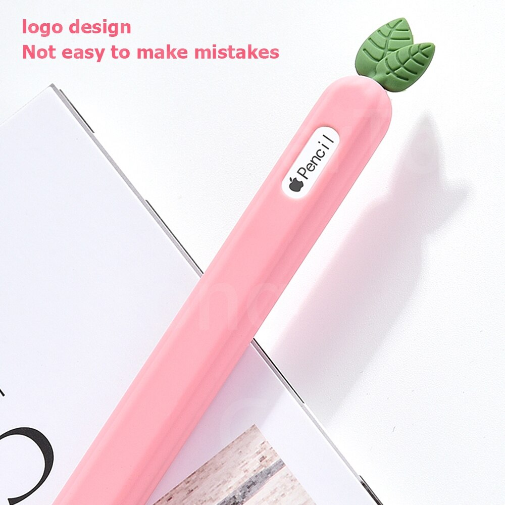 For Apple Pencil 2nd 1st Generation Soft Silicone Case For iPad Pencil 2 Protective Cap Touch Pen Stylus Protector Cover