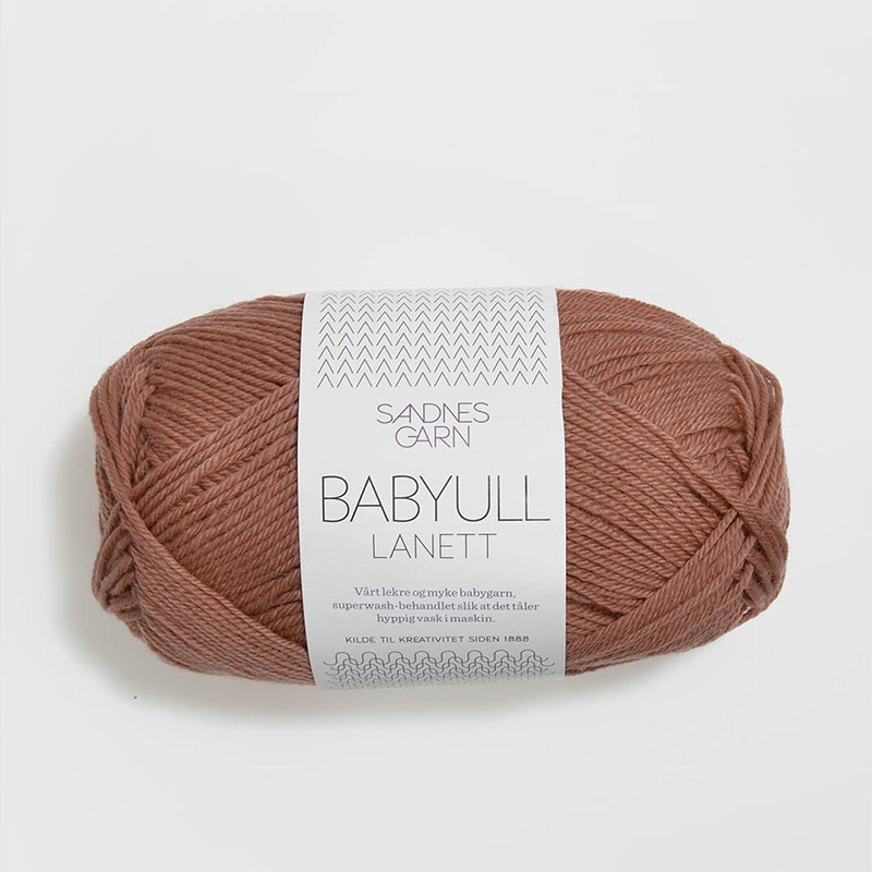 1*50g kugle sandnes garn babyull lanett garn merino uld garn håndstrikke garn: 3544