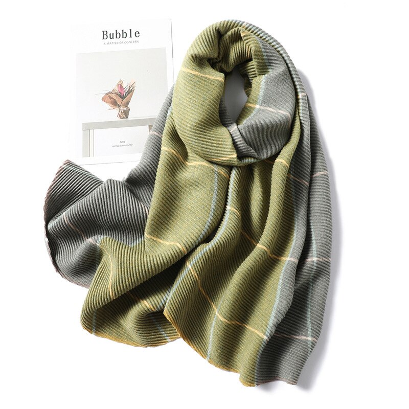 Winter Sjaal Voor Vrouwen Mode Plaid Foulard Kasjm... – Grandado