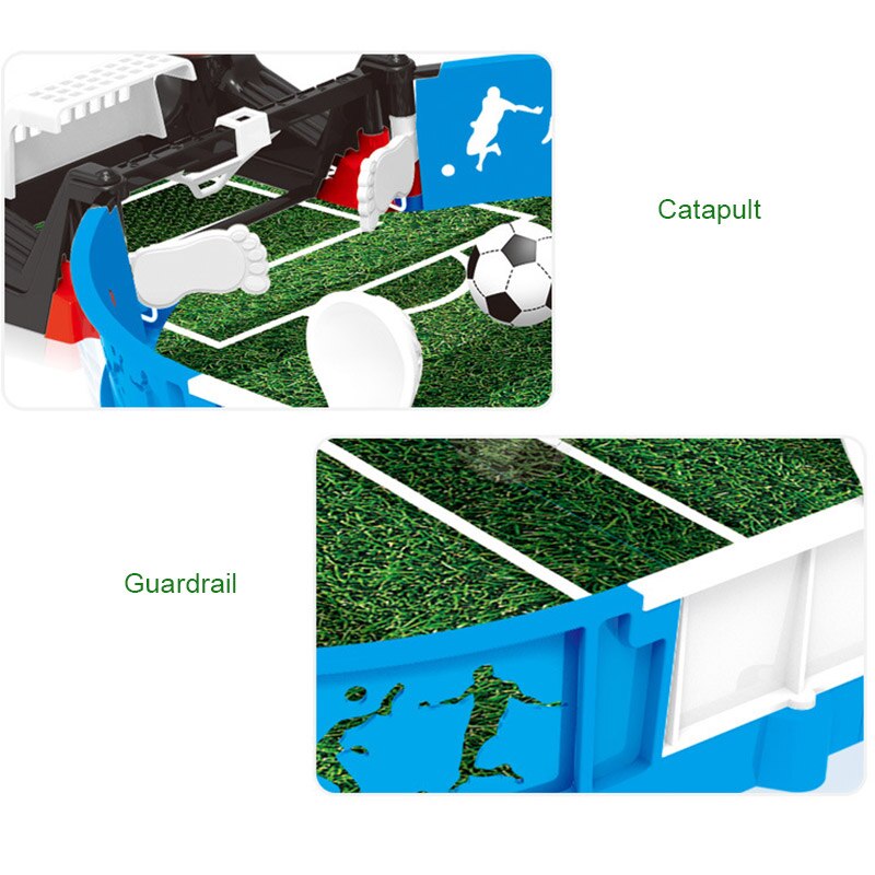 Newly Mini Tabletop Soccer Game Desktop Mini Football Tabletop Arcade Game Fun Kids Adults Table Soccer