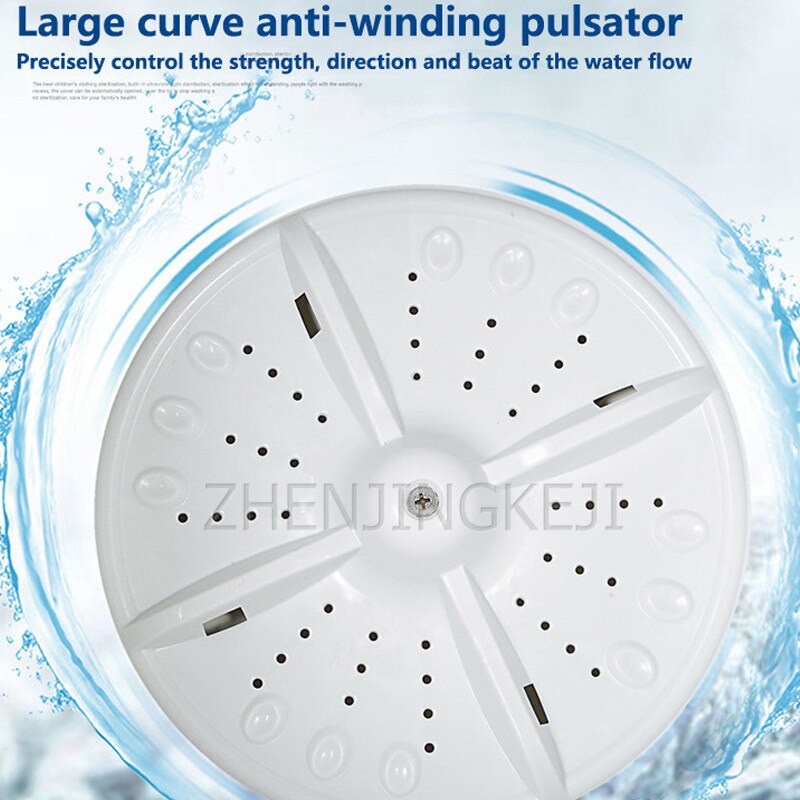 Small Mini Washing Machine Home Single Bucket Semi-automatic Baby Child Clothes Portable Elution One Washer Household Appliances