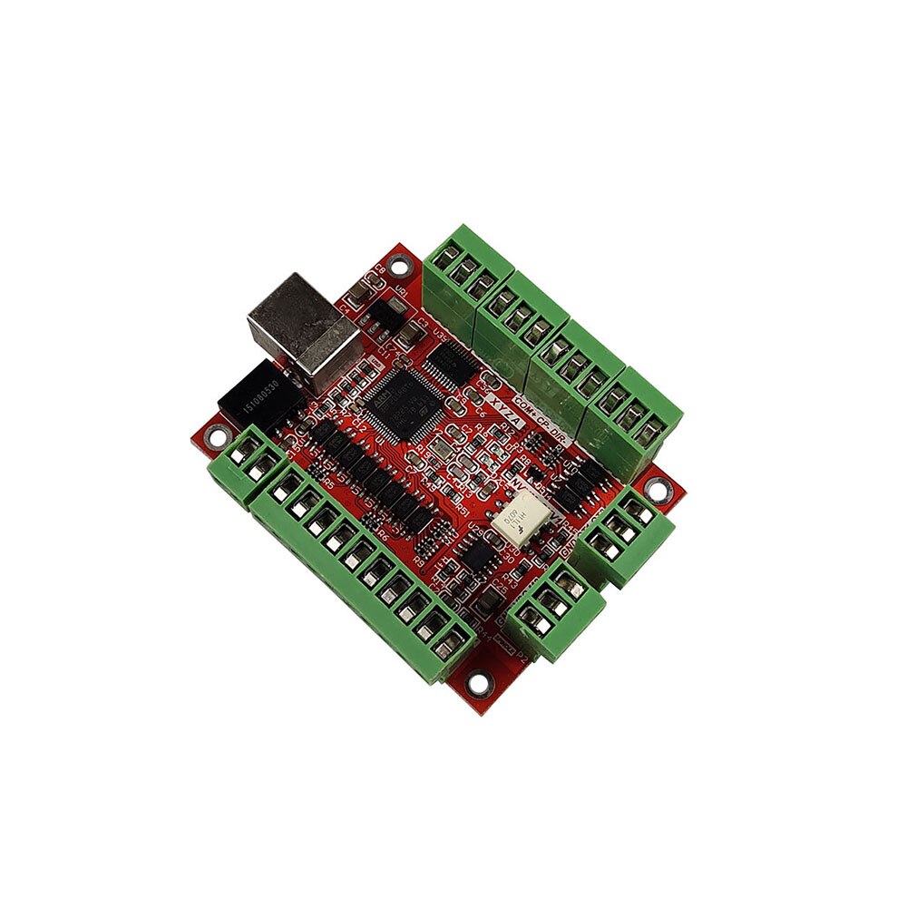 NVUM-SK de interfaz USB Mach3, controlador de movimiento cnc nvcm, 4 ejes, tarjeta de control de movimiento cnc, carcasa de metal no