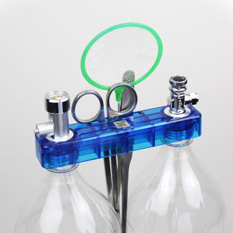 DIY CO2 Diffuser D501 Needle Valve Pressure Generator Kit Planted Aquarium Aquatic Landscaping CO2 Diffuser